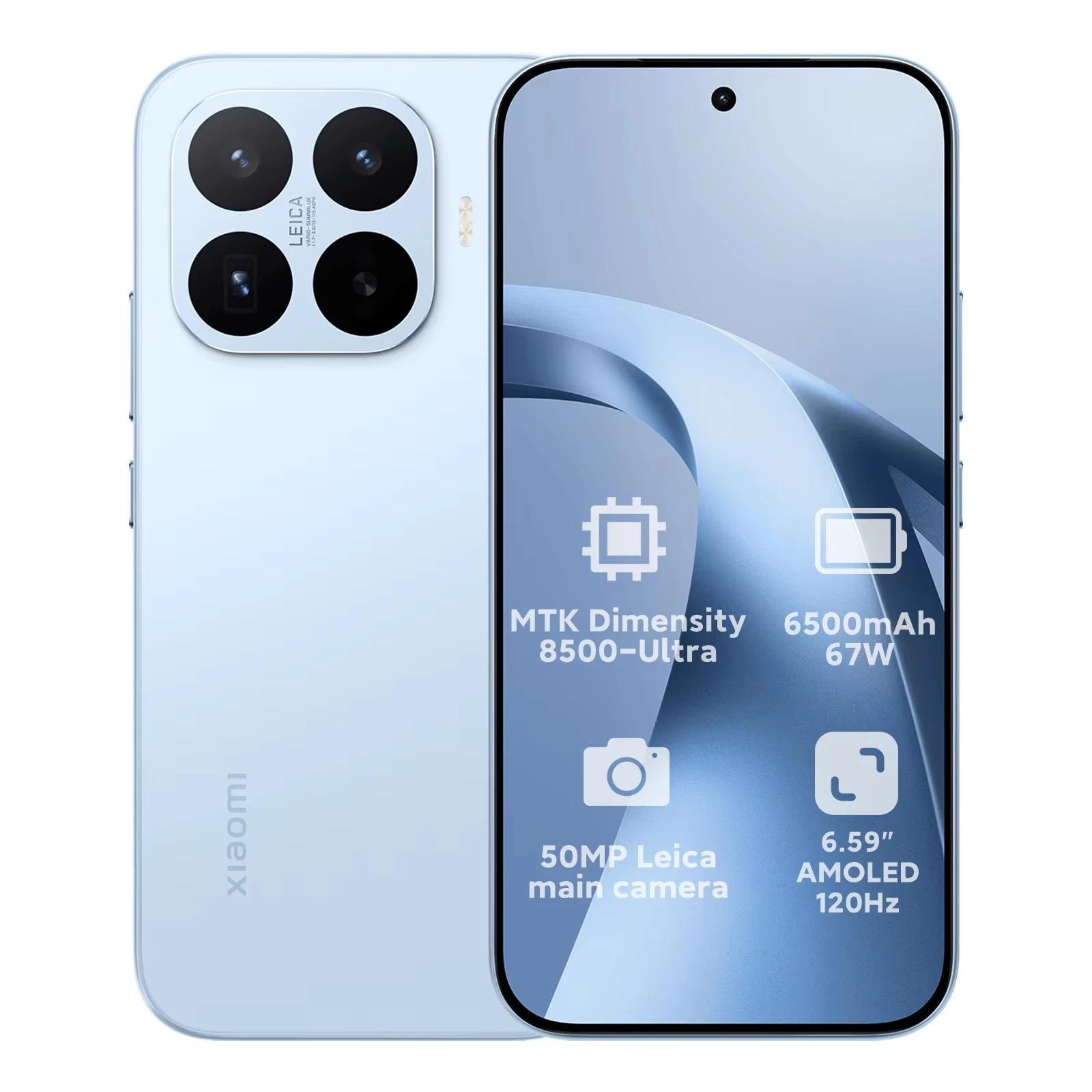 Xiaomi 17T 5G 12GB 256GB 512GB NFC Smartphone MediaTek Dimensity 8500-Ultra 6.59" 120Hz Eye-care Display 50MP Leica Camera 6500mAh 67W
