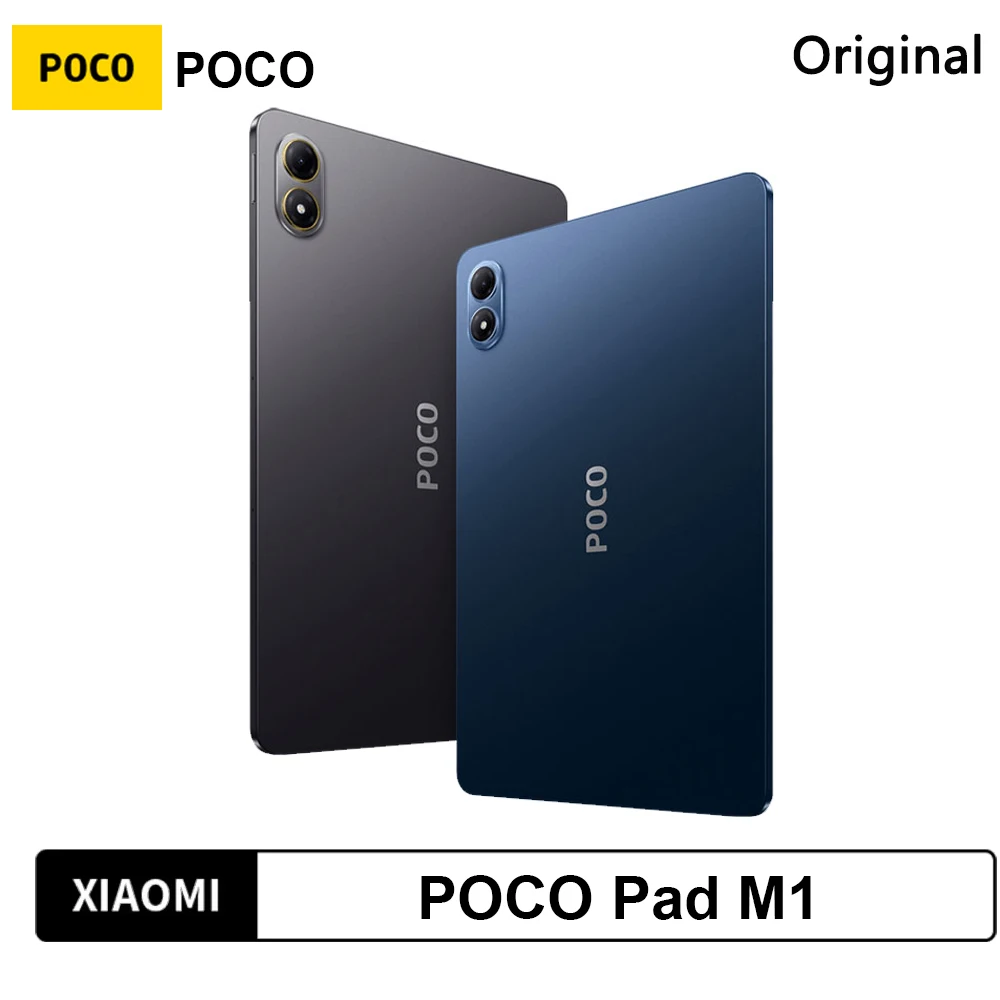 POCO Pad M1 Global Version 12.1" 2.5K 120Hz Crystal-Clear Display, Snapdragon 7s Gen 4 Octa-core, 12000mAh Battery  Tablet