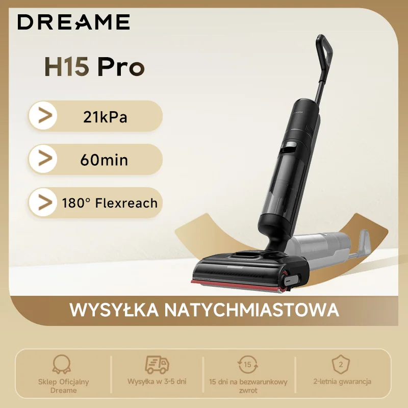 Dreame H15 Pro Wireless Vertical Mapping Vacuum Cleaner