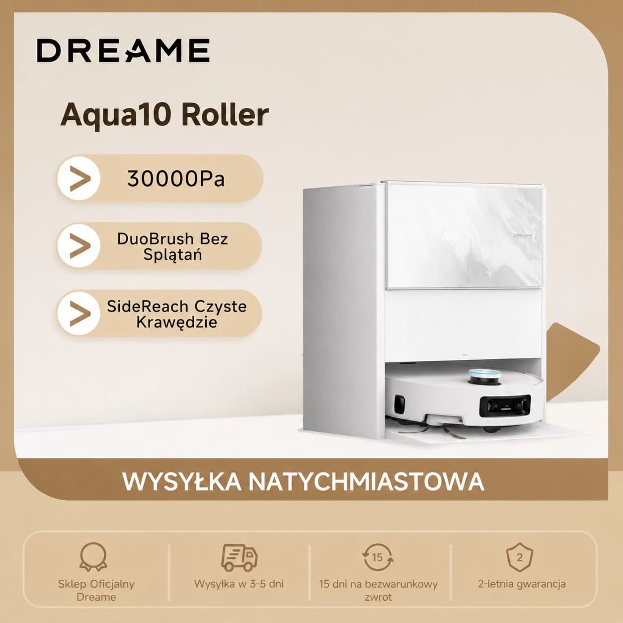 Dreame Aqua10 Roller Cleaning Robot