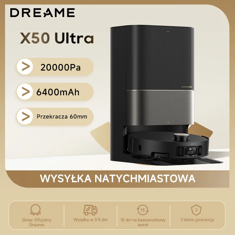 Dreame X50 Ultra Robot Cleaning