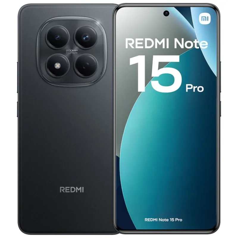Xiaomi Redmi Note 15 Pro 4g 8Gb 256Gb 12Gb 512Gb 6.77" Amoled Display Mtk Helio G200-Ultra 200Mp Camera 6500Mah Battery