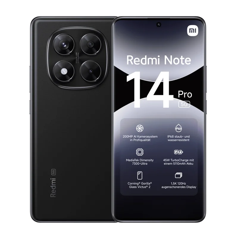Xiaomi Redmi Note 14 Pro 5G 8GB 256GB NFC Smartphone