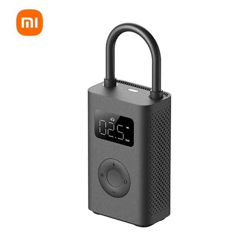 Xiaomi Mijia Portable Electric Air Compressor 2D, Portable Electric Air Pump, Smart Digital Tire Pressure Detection Inflator