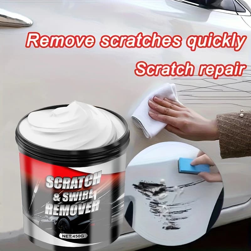after shipmentCar Scratch Remover Suitable for All Paint Colors with Polishing Cloth - Instant Scratch Repair for Minor Scratche
