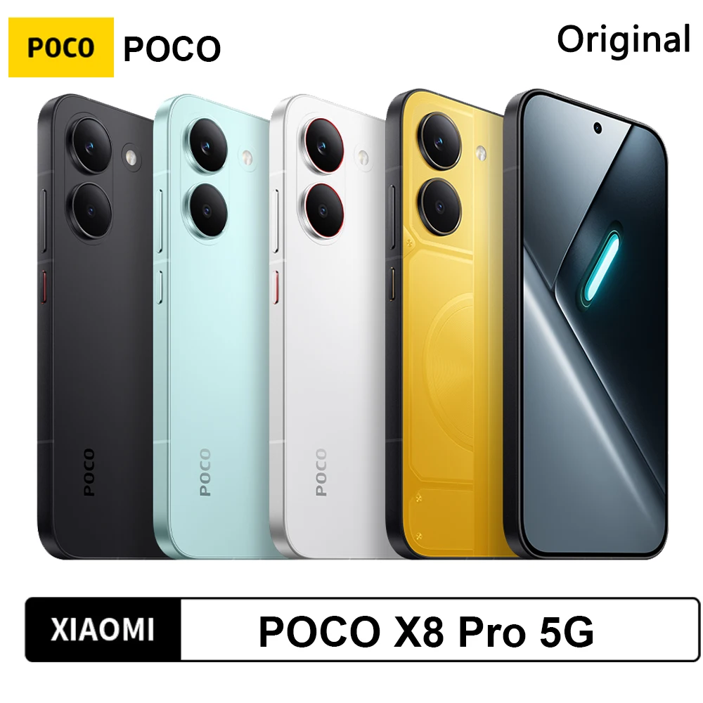 POCO X8 Pro - Smartphone 6.59 "Dimensity 8500-Ultra, 6500 mAh battery, 50MP Sony IMX882 Sensor with OIS