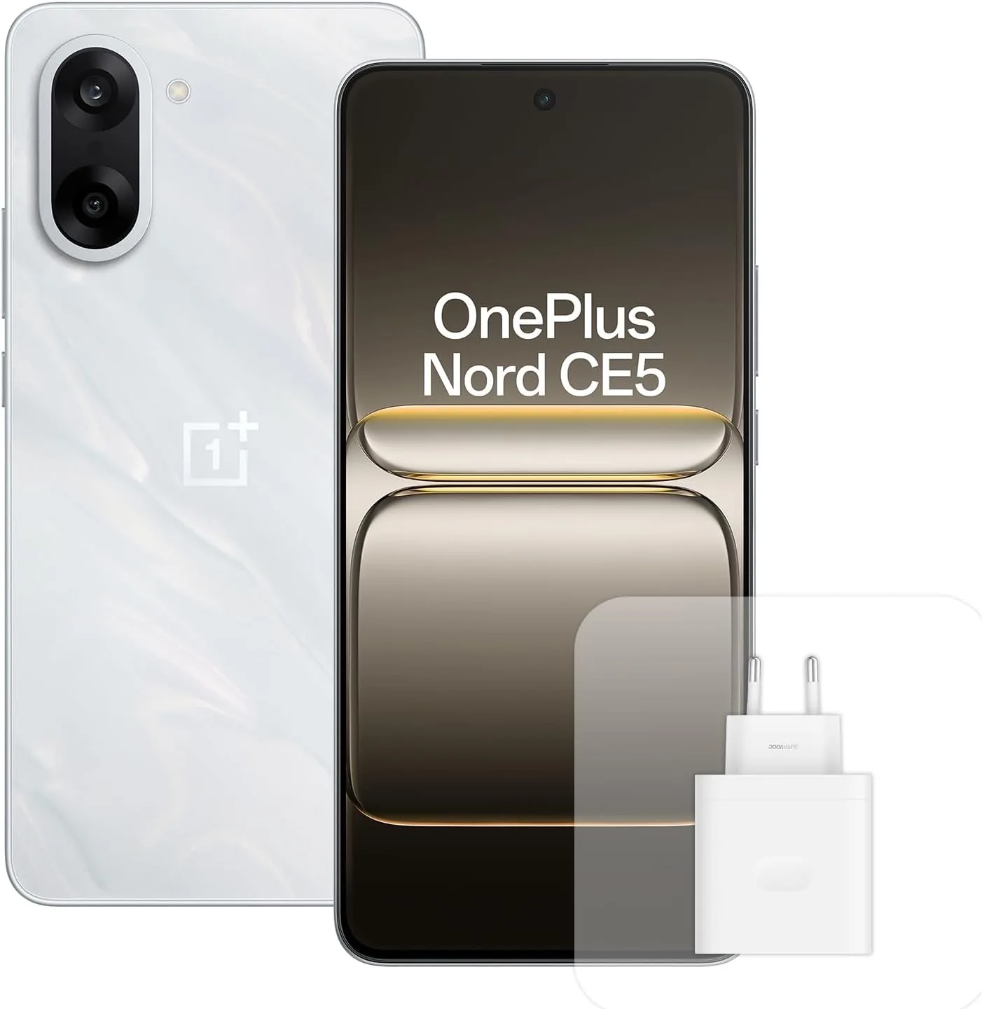 OnePlus Nord CE5 Smartphone 8GB RAM 128/256GB Storage, 6.77" 120Hz AMOLED, 50MP OIS, 5200mAh Battery, with 80W Charger