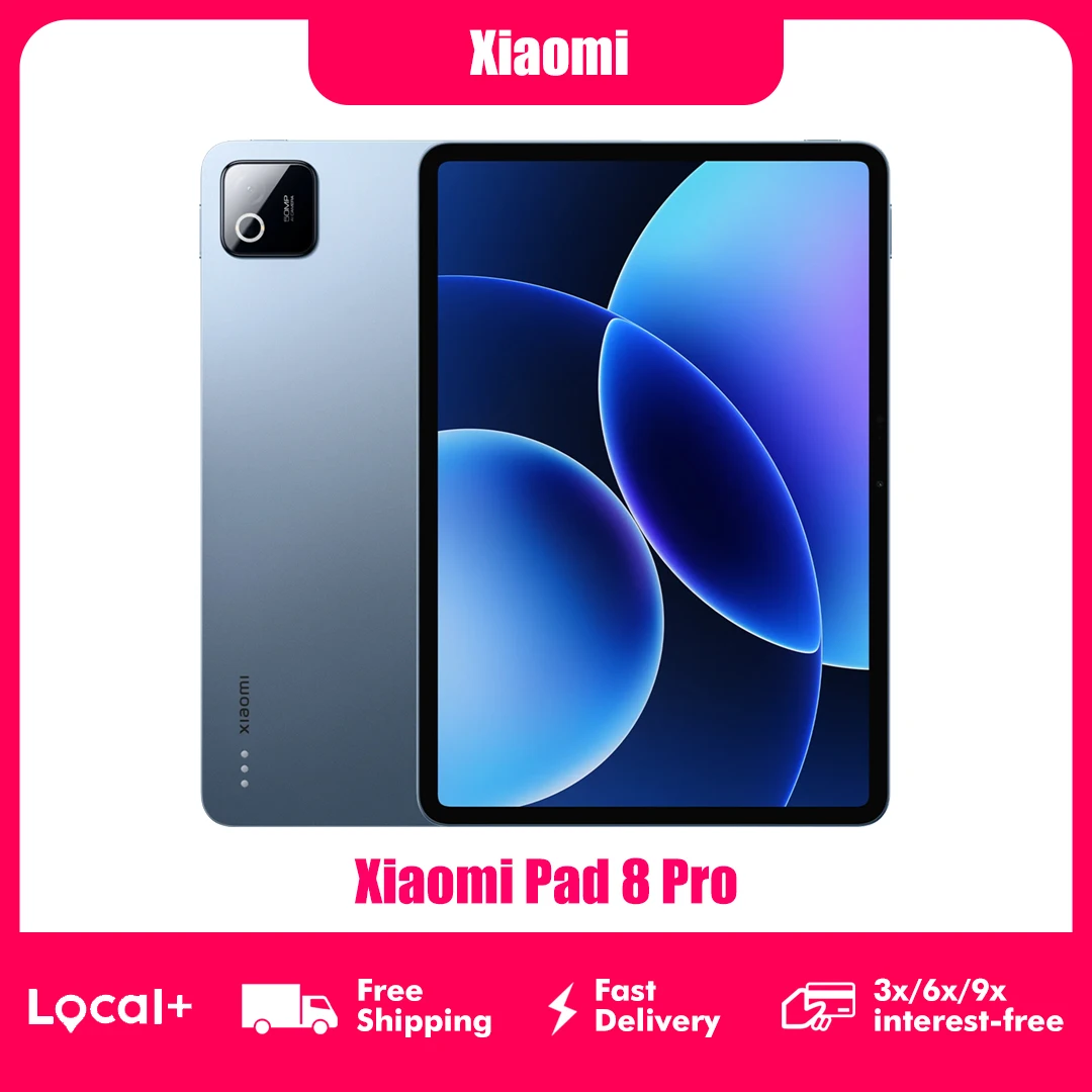 Xiaomi Pad 8 Pro Wifi 7 Tablet PC 8GB 256GB 12GB 512GB 9200mAh Battery 11.2 Inch 3.2K