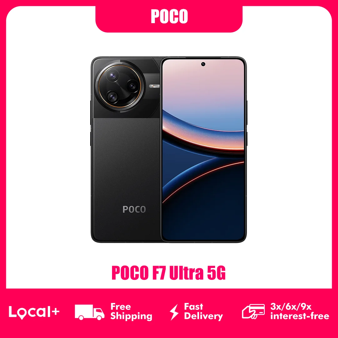 POCO F7 Ultra 5G NFC 12GB/256GB without Charger 2K 120Hz AMOLED Cellphone