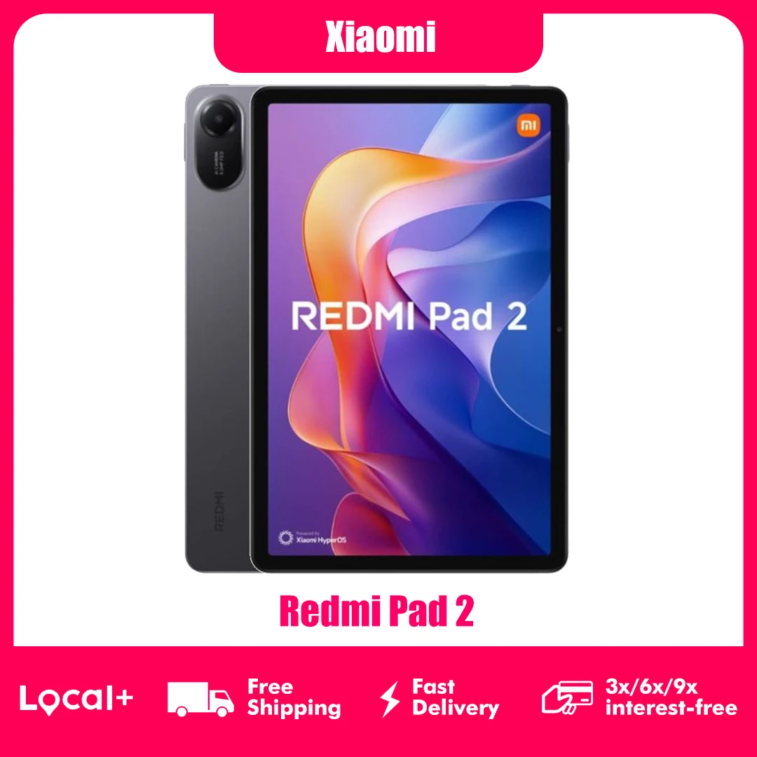 Xiaomi Redmi Pad 2 4GB/128GB 6GB/128GB 8GB/256GB 9000mAh Battery 11" 2.5K WiFi Tablet PC