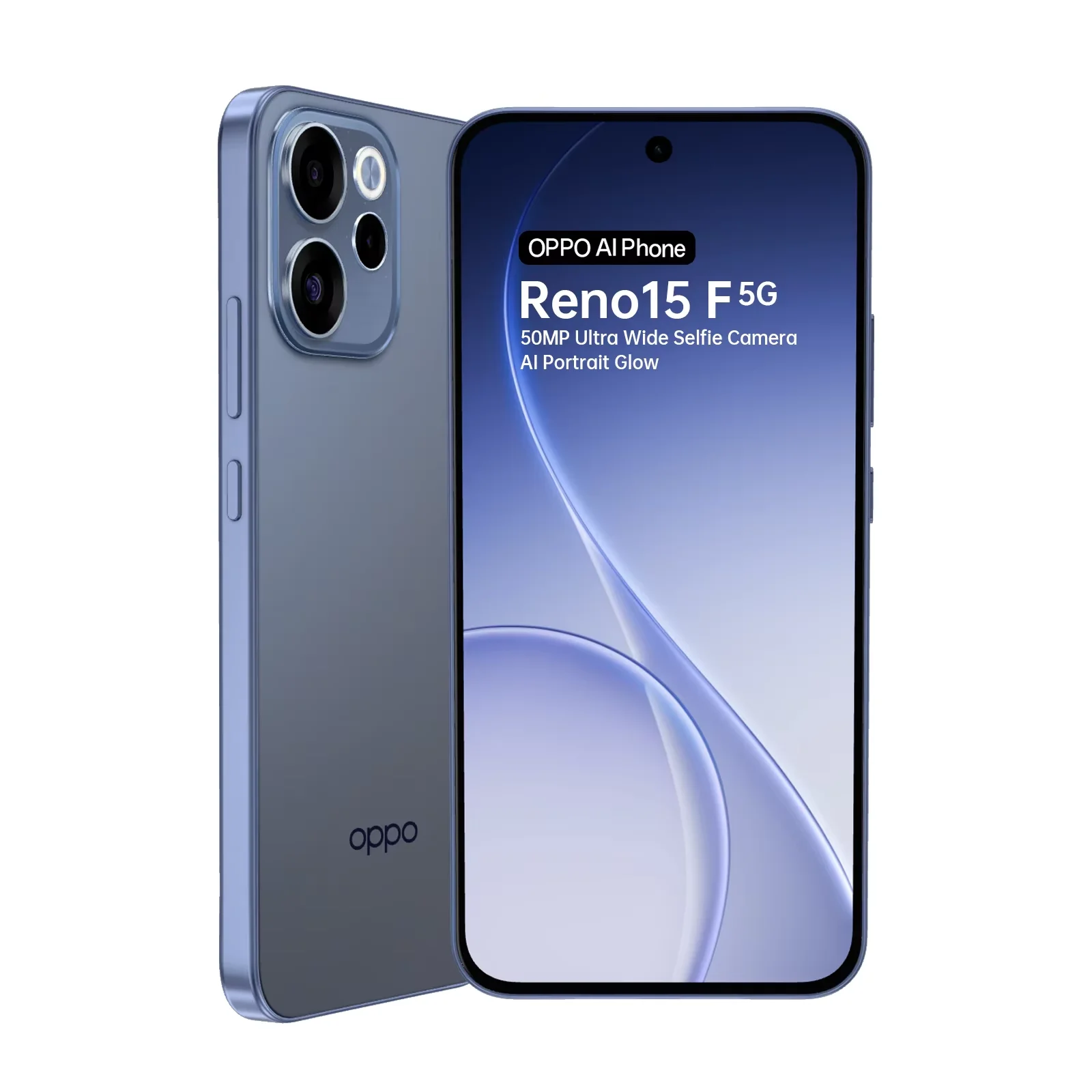 EU-spec smartphone OPPO Reno15 F 5G 8GB+256GB Blue,ColorOS 16.0 ,Snapdragon 6 Gen 1,6500mAh,80W ,6.57inches, 2372*1080 Pixels OnePlus