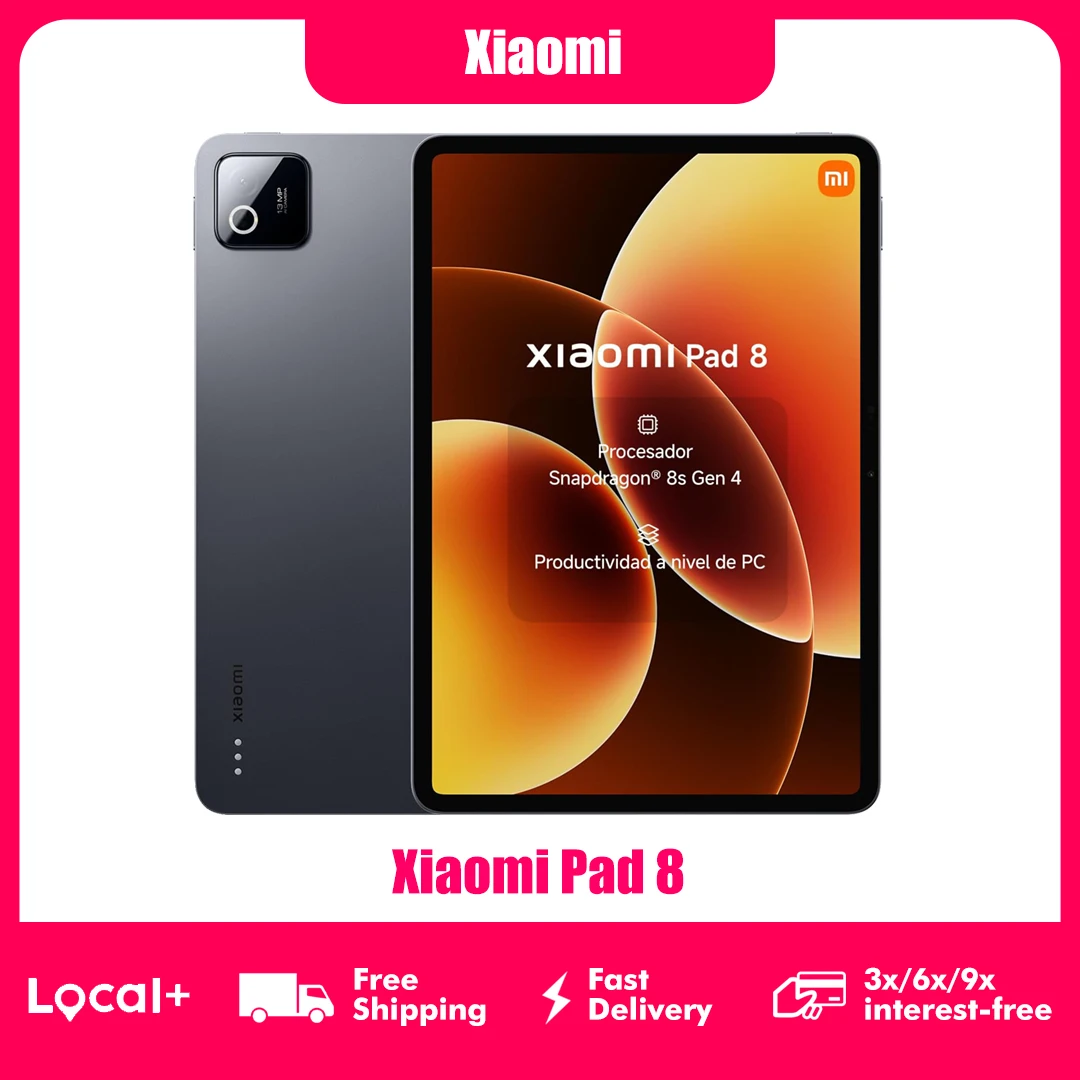 Xiaomi Pad 8 Tablet PC 8GB 128GB 256GB 11.2" 144Hz 9200mAh HyperOS 3