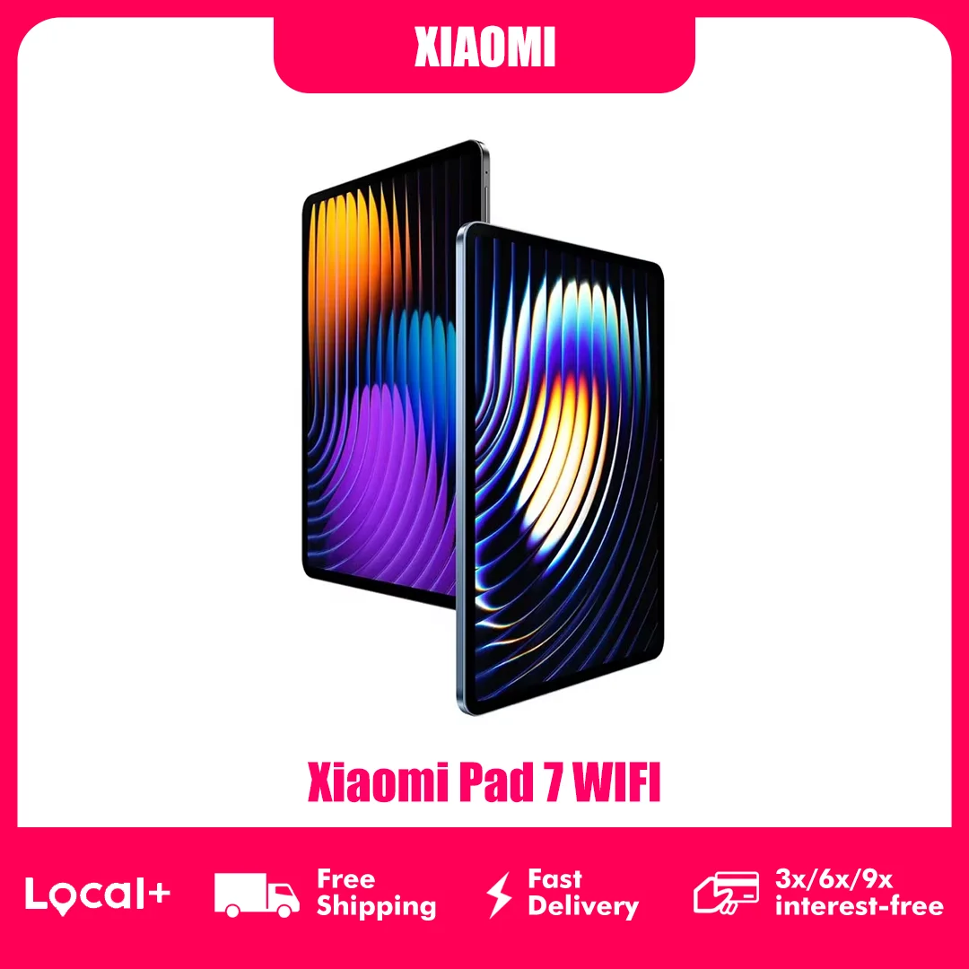 Xiaomi Pad 7 Tablet，11.2” 3.2K 144 Hz Screen，Snapdragon 7+ Gen 3，13 Mp Camera，8850 Mah Battery