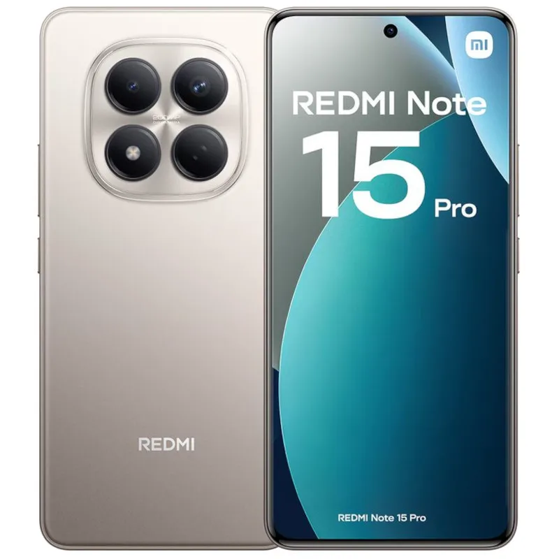 Xiaomi Redmi Note 15 Pro 4g 8Gb 256Gb 12Gb 512Gb 6.77" Amoled Display Mtk Helio G200-Ultra 200Mp Camera 6500Mah Battery