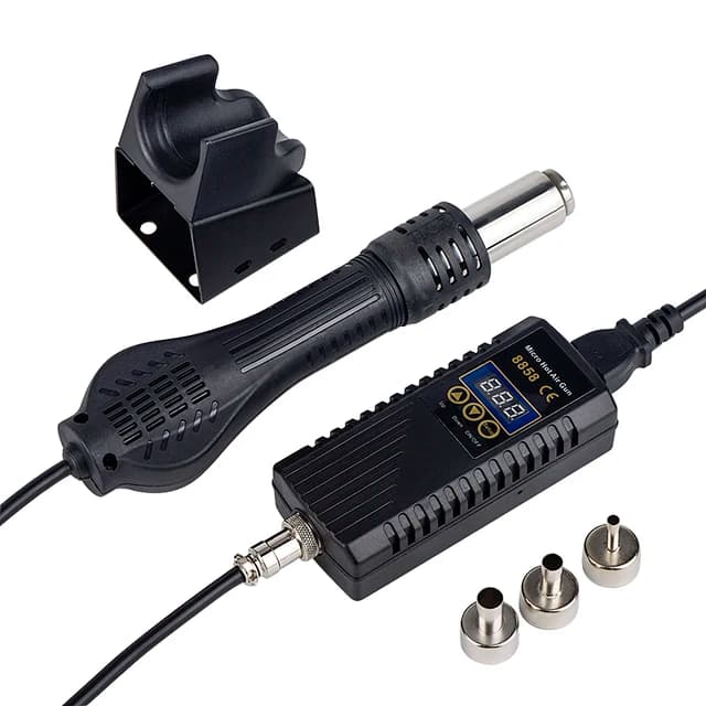 JCD 750W 2 in 1 Soldering Station LCD Digital display Welding Rework Station for cell-phone BGA SMD IC Repair Solder tools 8898