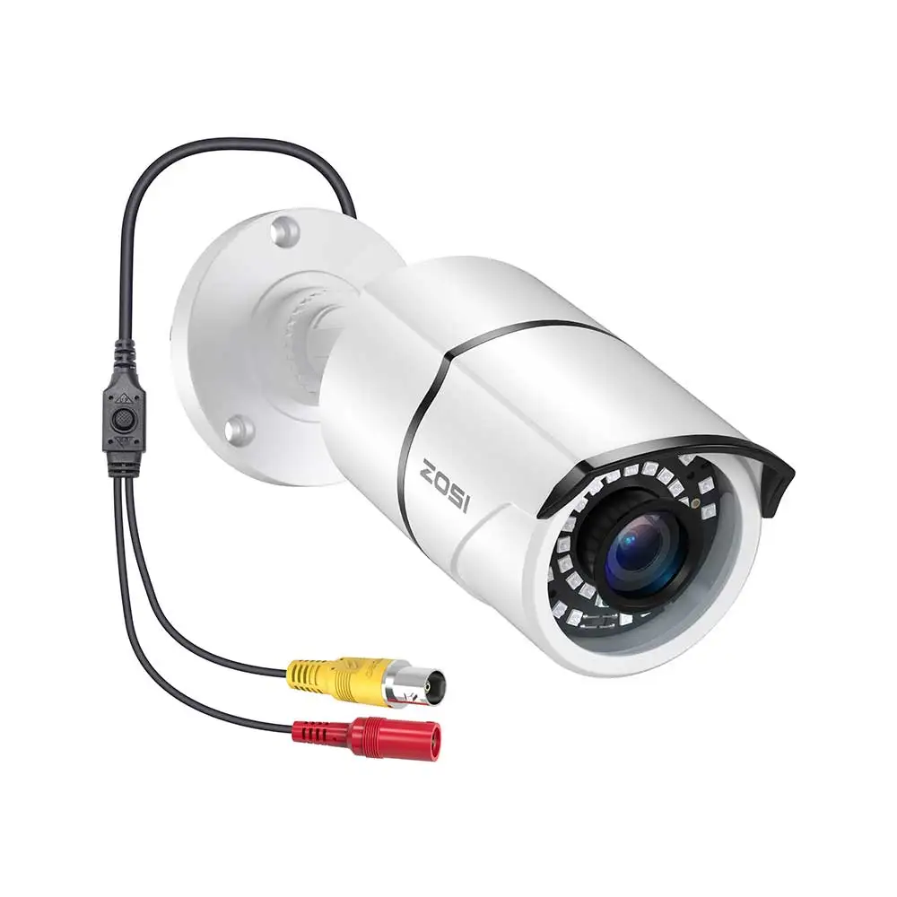 ZOSI 1080P 2MP TVI AHD CVBS IR CUT Nightvision Waterproof CCTV Video Bullet Outdoor Indoor Security Camera for DVR System Kit