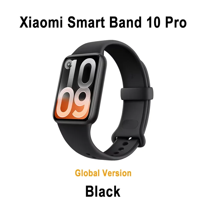 Global Version Xiaomi Smart Band 10 Pro 1.74'' AMOLED Bluetooth Smartwatch GPS Health Monitoring Fitness Tracker Miband Bracelet