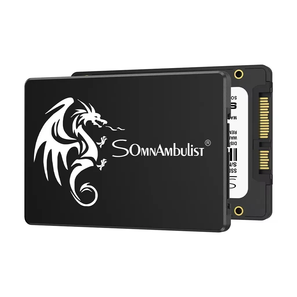 SSD 128GB 256GB 512GB Internal Sata3 Solid State Drive 2.5 SomnAmbulist SSD for PC Laptop