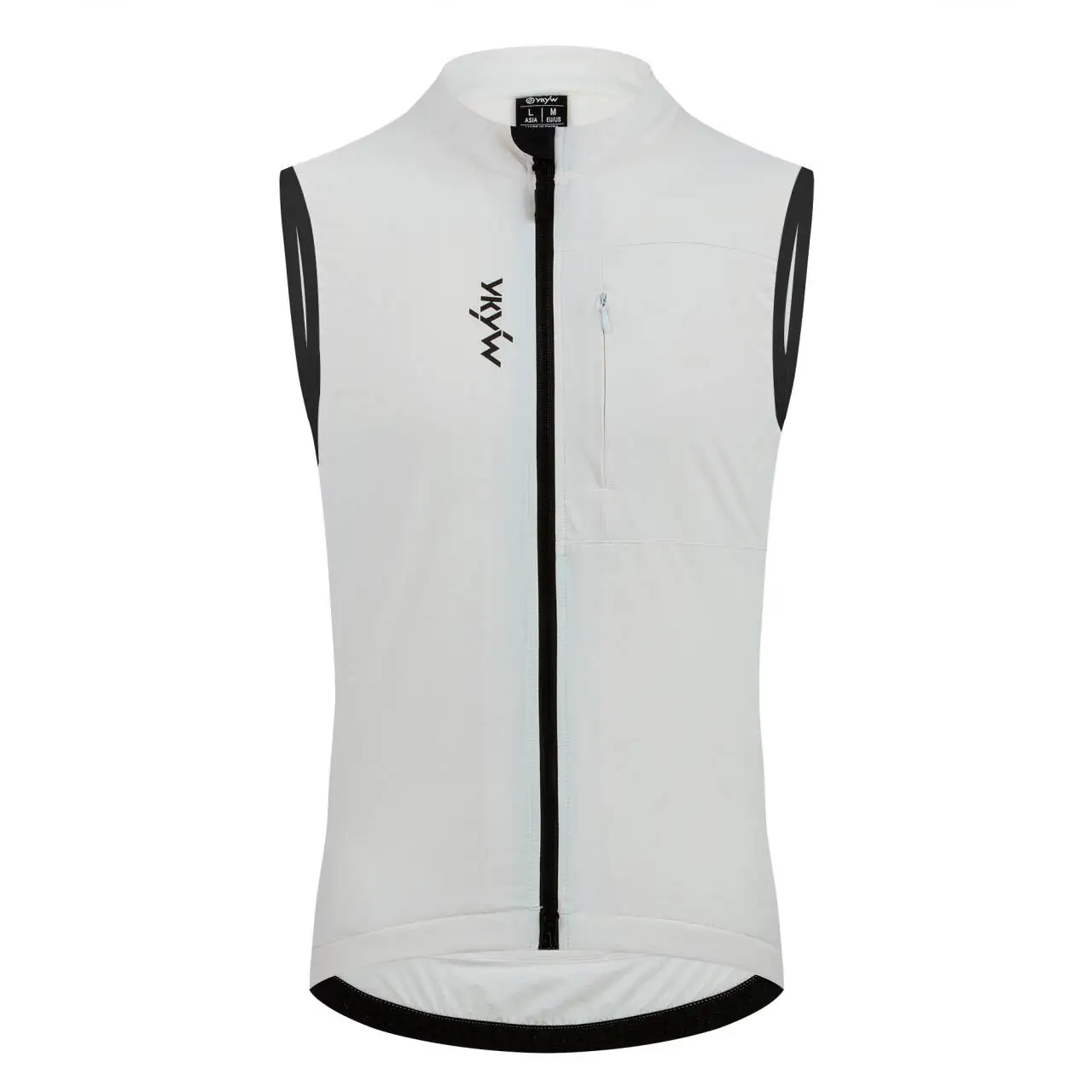 YKYWBIKE Men Cycling Gelit Thermal Fleece Bicycle Windbreaker Sleeveless Bike Vest Windproof Waterproof Cycling