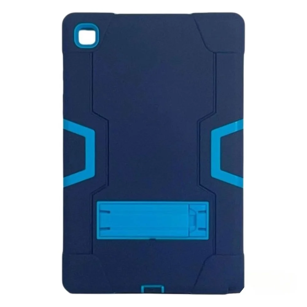Armored Case For Samsung Galaxy Tab A7 10.4 inch 2020 Blue Samsung Tablet Case T730 Protective Case Case With Stand Galaxy Tab Accessories Sleep Case Resistant Case Tablet Case Sm T500 Case
