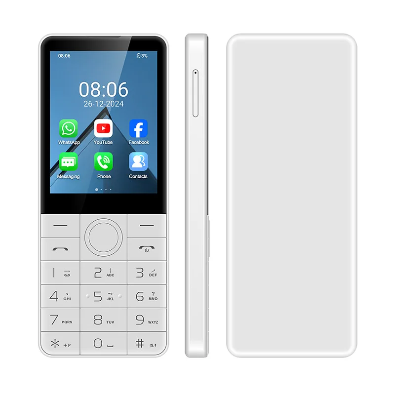 NEW DOOV R77 4G Touch Keyboard Google Phone Android 13 2.8" Screen 3GB+32GB 2100mAh Volte Call Whatsapp Cell Hebrew Arabic Phone