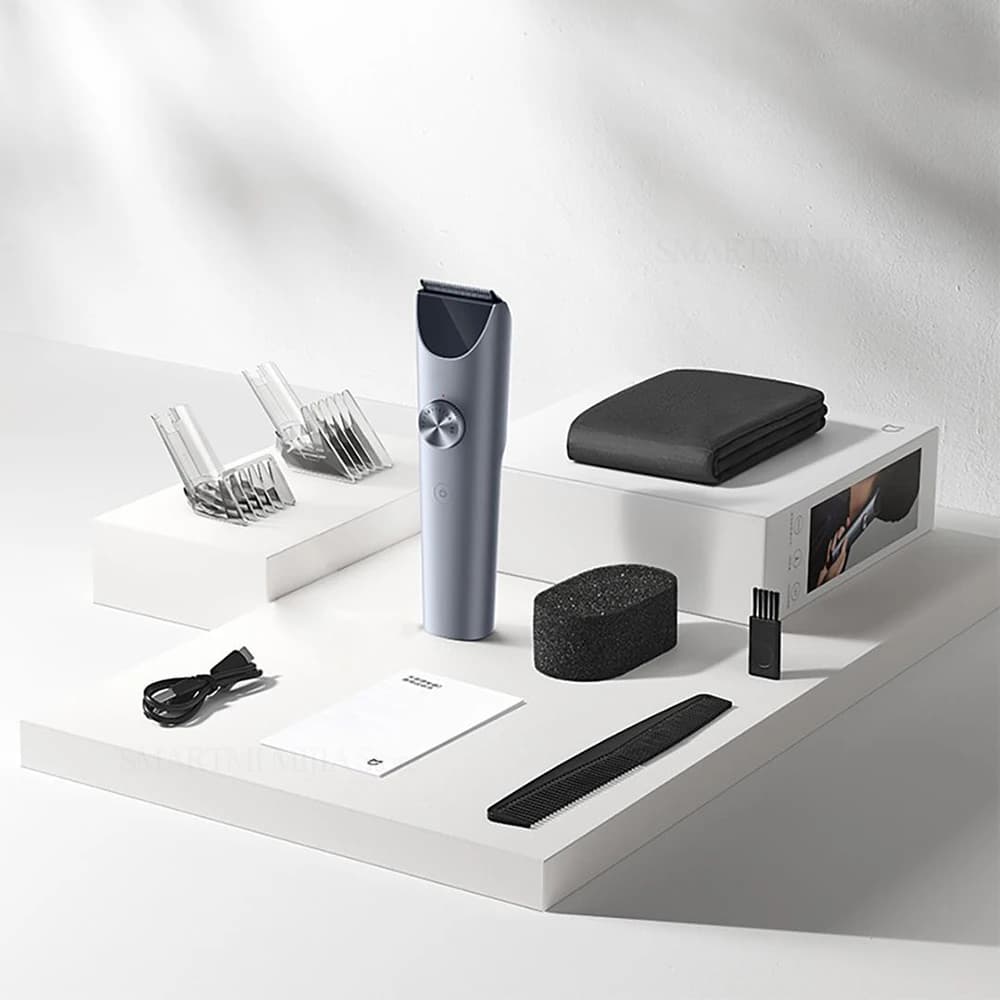 MIJIA Hair Clipper 2 Cutting Machine Trimmer Professional Clippers Titanium Alloy Blade Rechargeable Barber Shaver Cutter