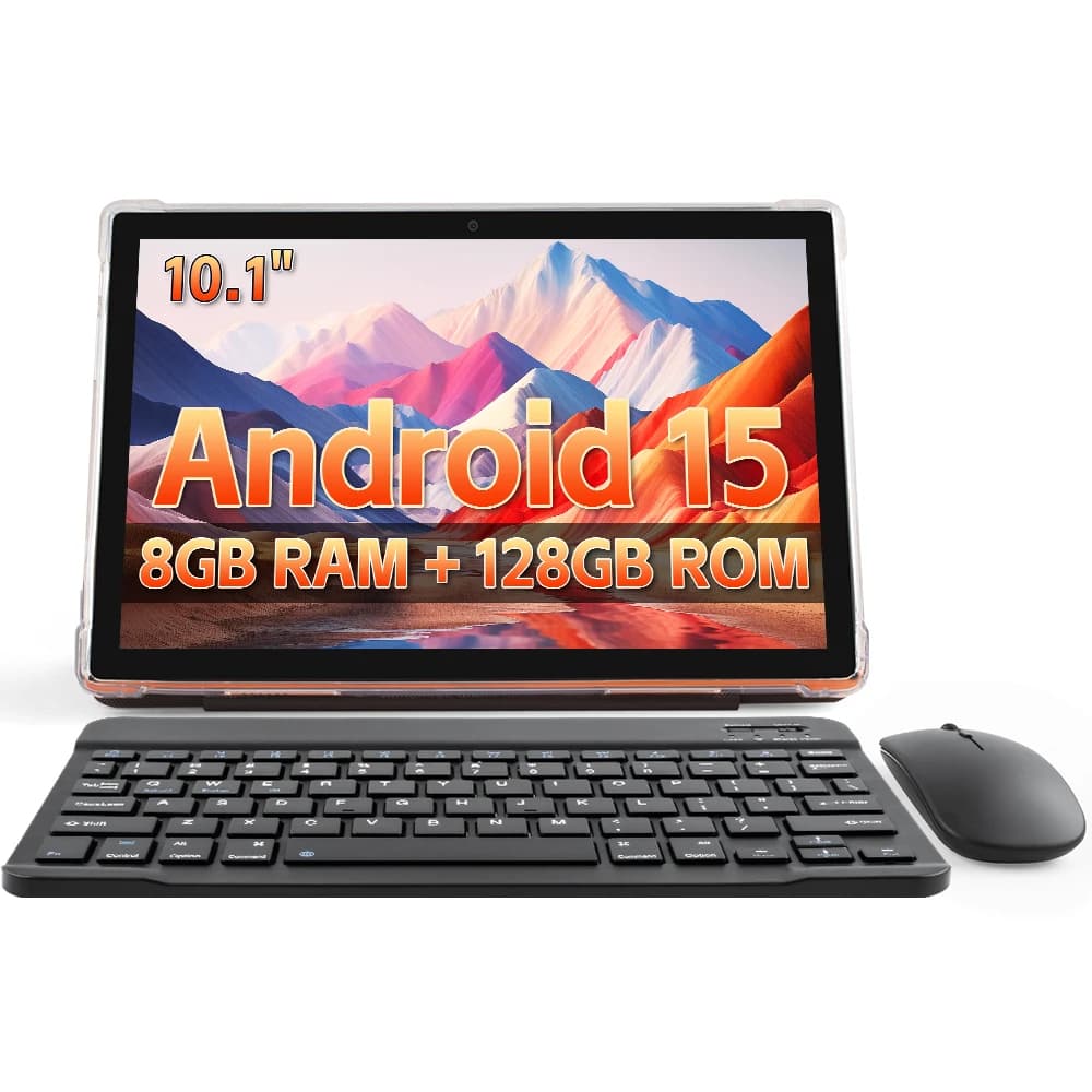 Paitanry C40 10.1 Inch Tablet Android 15 8GB(4+4) RAM 128GB ROM Octa Core 1TB Expand HD IPS 5000mAh GMS Dual WiFi