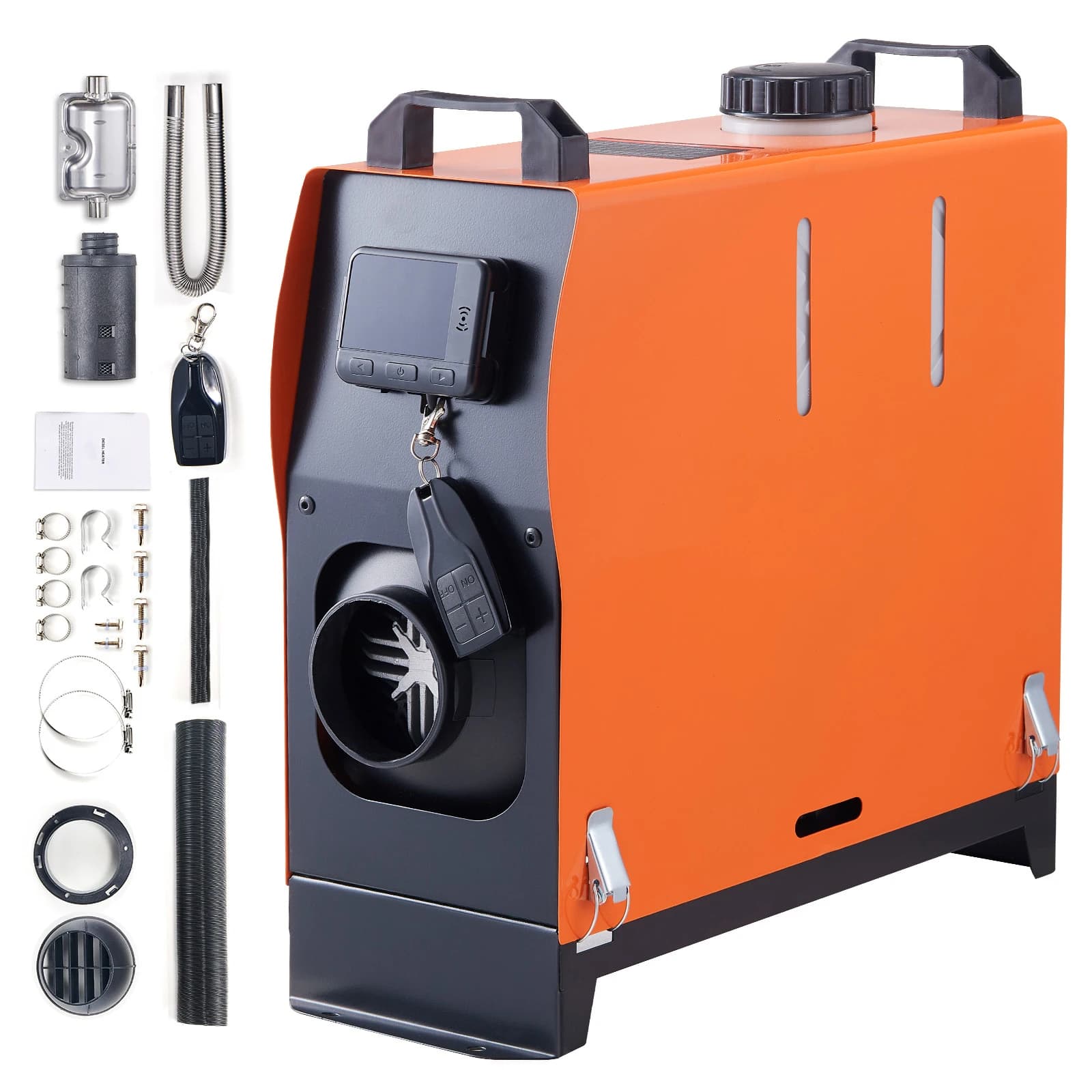 SucceBuy 5/8KW Diesel Air Heater 12V Car Heater with Remote Control and LCD Diesel Parking Heater for RV Trailer Camper Van Boat