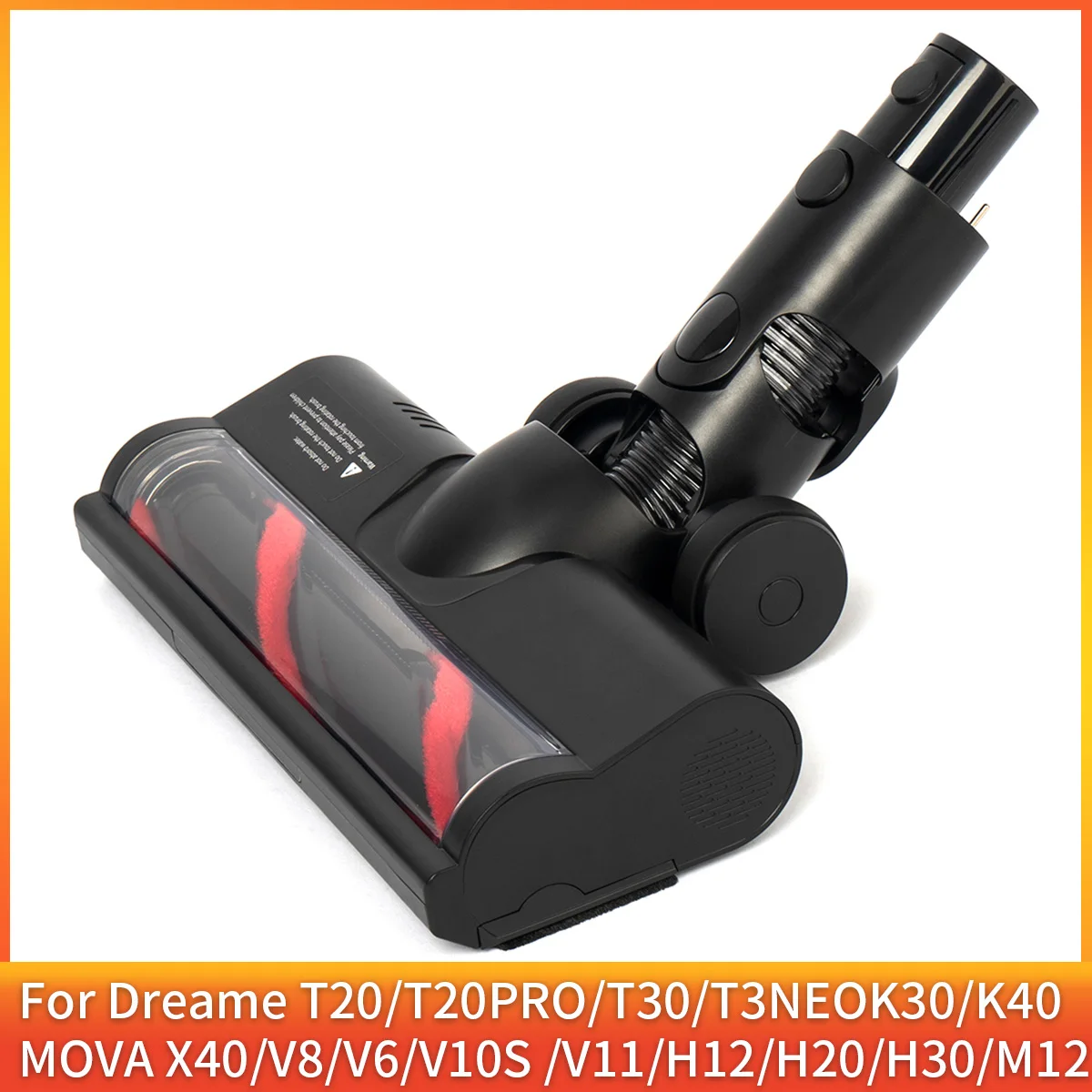 Multi-Floor Brush for Dreame R10, R20, R30,T20, T30, K30, K40, R20 V6, V8 V12, H12, H20, H30 HVB5 Brush Head for Handheld Vacuum