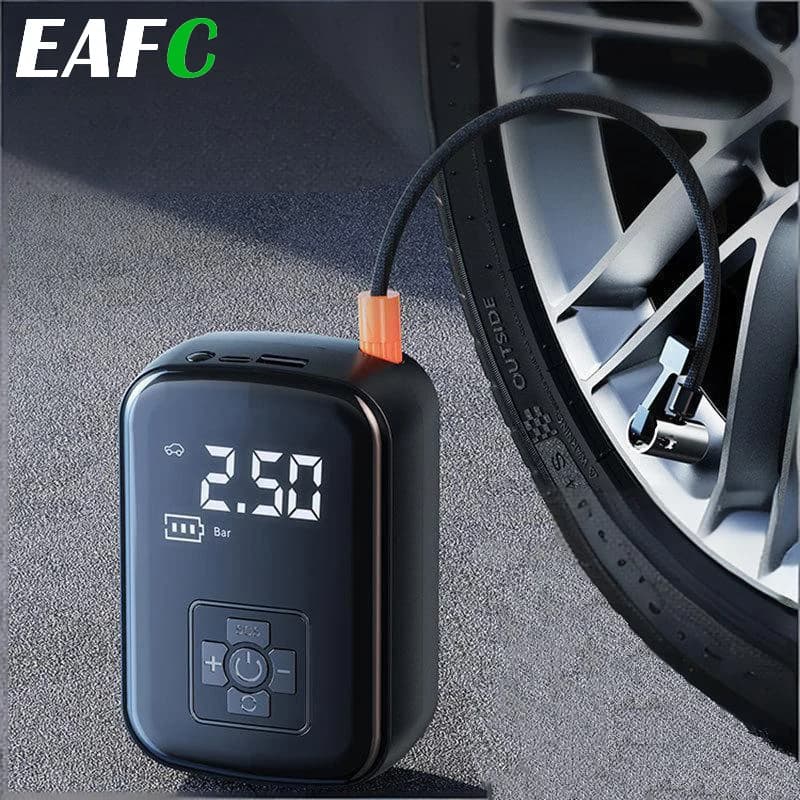 Car Air Pump Air Compressor 12V 150PSI Electric Wireless Portable Tire Inflator Pump for Motorcycle Bicycle Car Tyre Ball