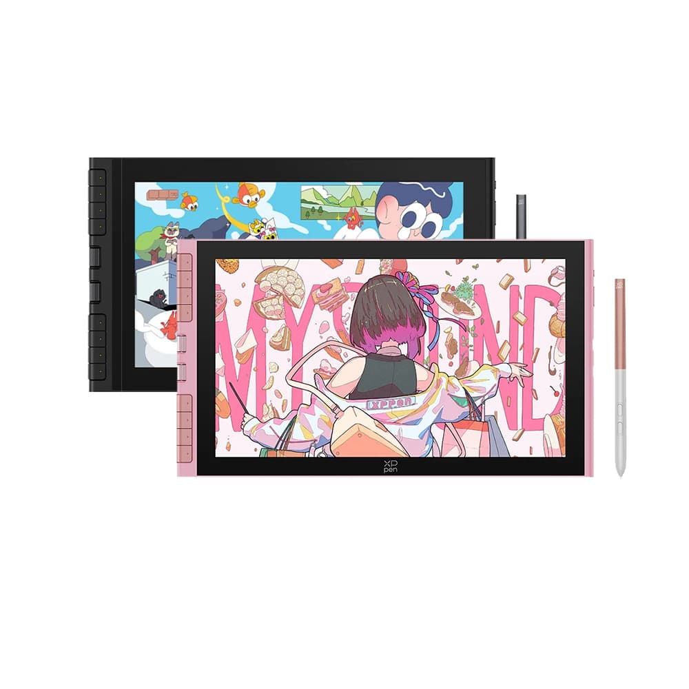 XPPen Artist 12 3rd 11.9-inch Graphics Monitor with X4 Smart Stylus 2 Dials 8 Keys Foldable Stand for Drawing Design Kids Gifts