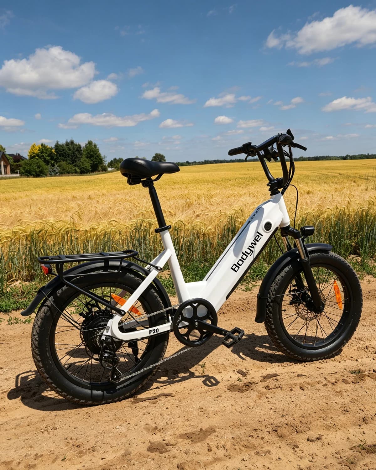 Bodywel F20 20 F20 Fat Tire Electric Bike-48V 15Ah Battery, 80 km Range, Suspension 7 Ratio Low Frame Shipping From EU Warehouse