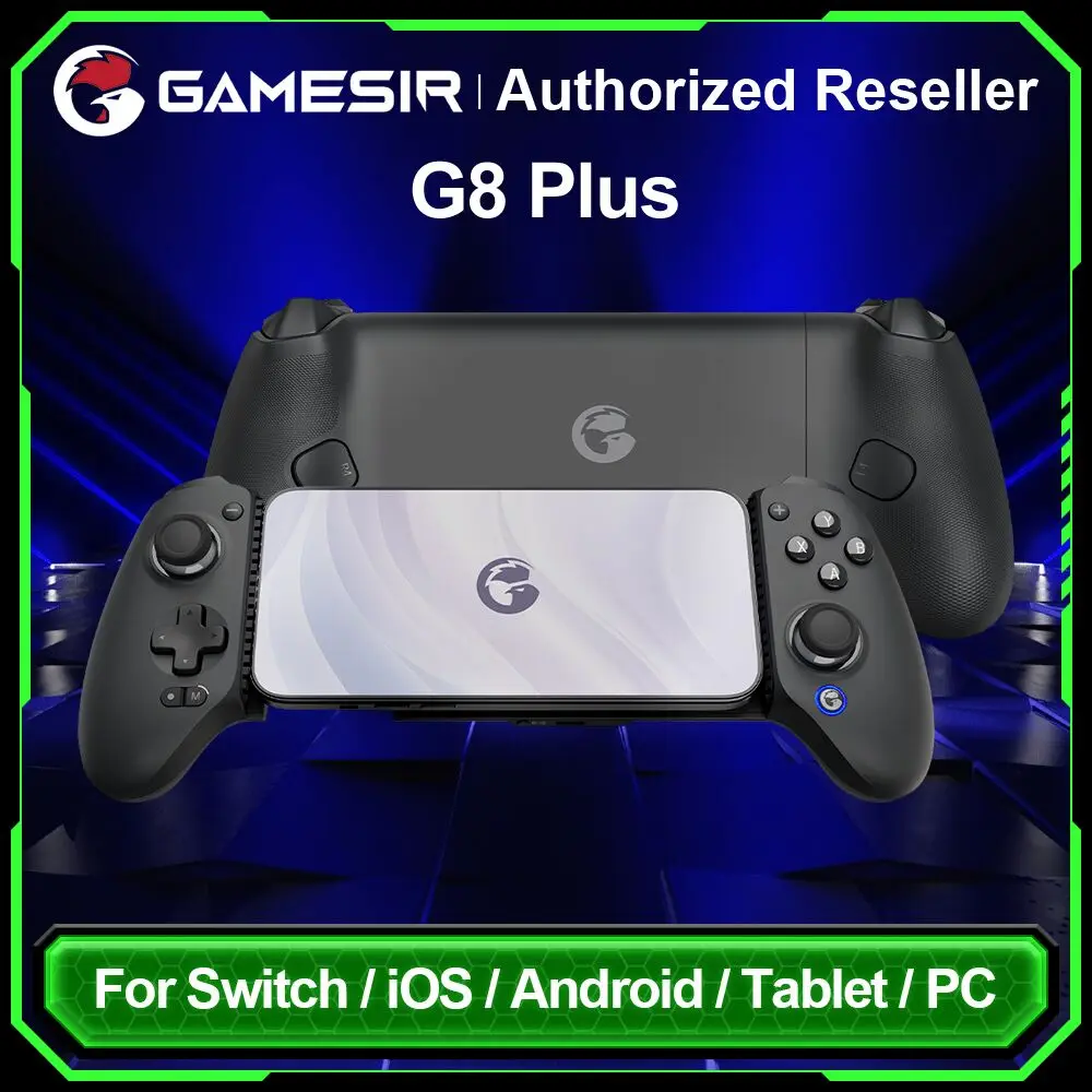 Gamesir G8 Plus Mando Móvil Gaming Control Para El Cellular Manette Smartphone Android Controller Gamepad Mobile for Tablet PC