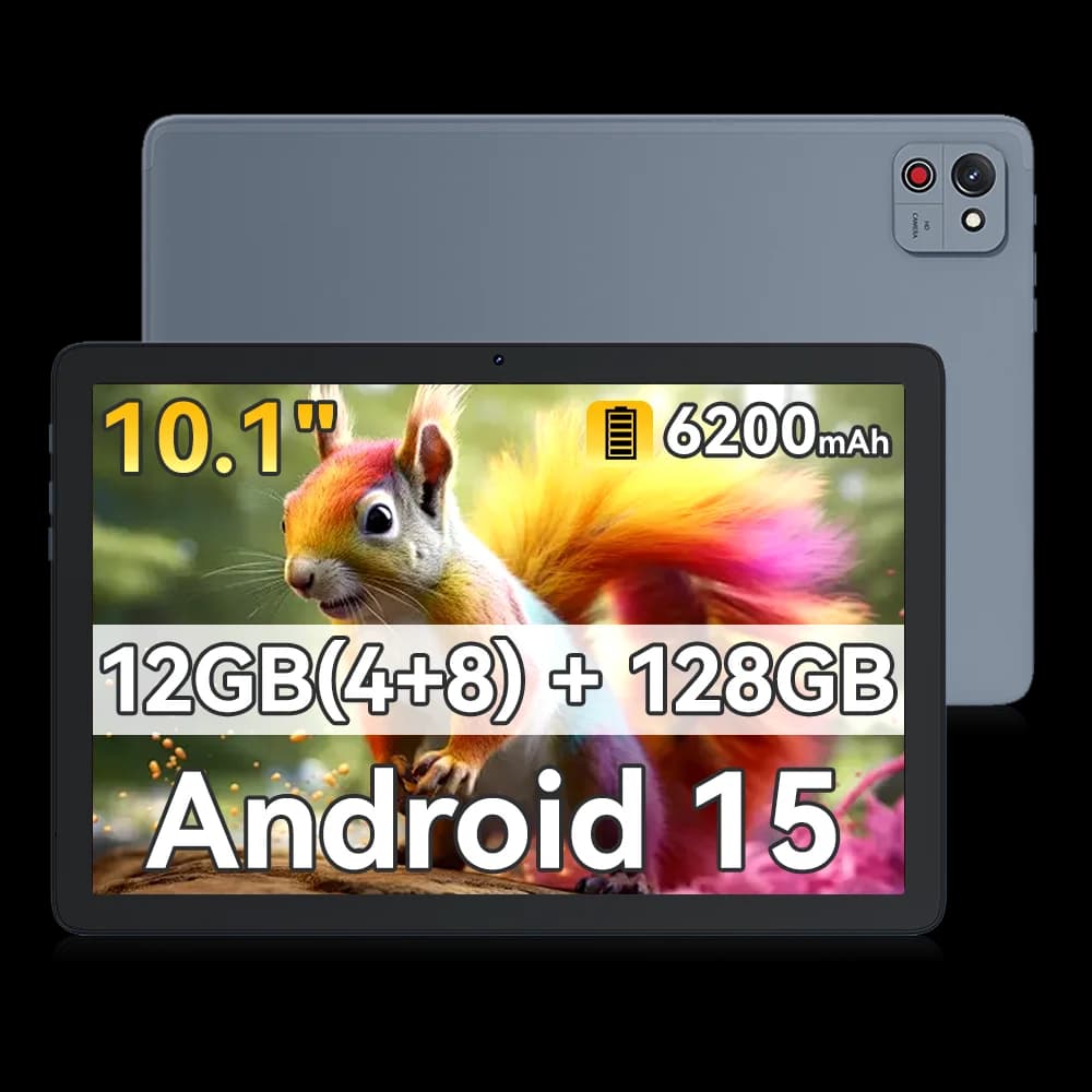 [Shipping From Poland] Tablet Cubot TAB 65 Android 15 6200mAh 10.1-Inch HD+ 90Hz 12GB (4+8) RAM 128GB ROM 13MP Octa-Core OTG