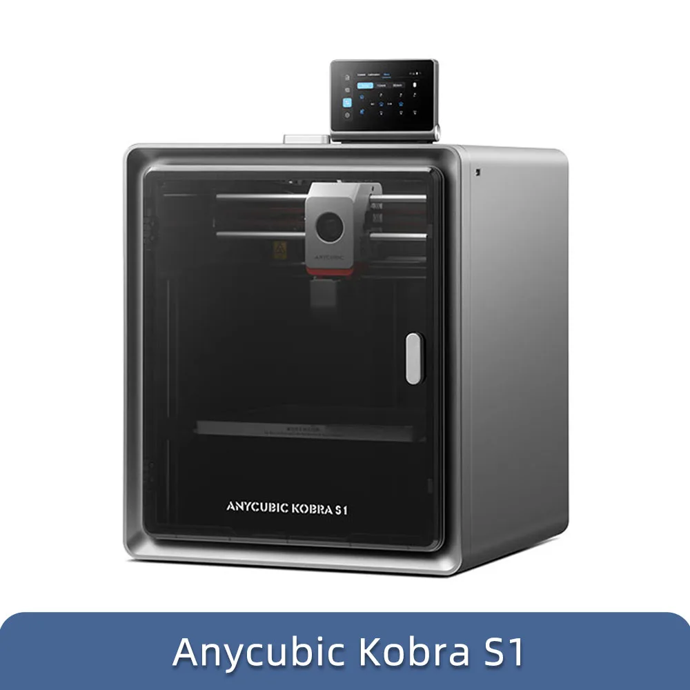 Anycubic Kobra S1 Speedy 3D Printer Up to 600mm/s High Speed Printing Auto Leveling CoreXY Structure Direct Extruder