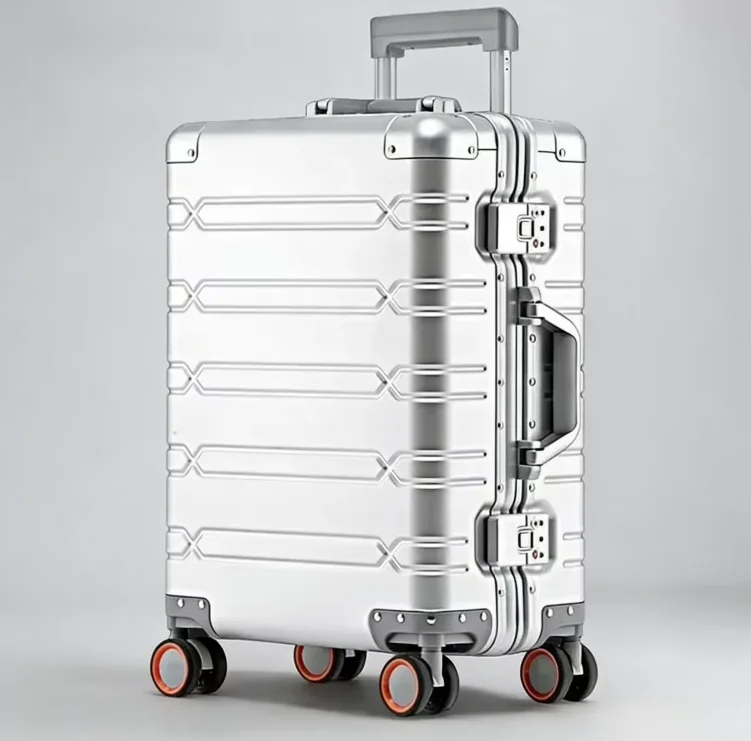20-inch Luxury Aluminum-magnesium Alloy Travel Suitcase/bag, Trolley Case, Luggage, Carry-on Luggage Shipped From The EU