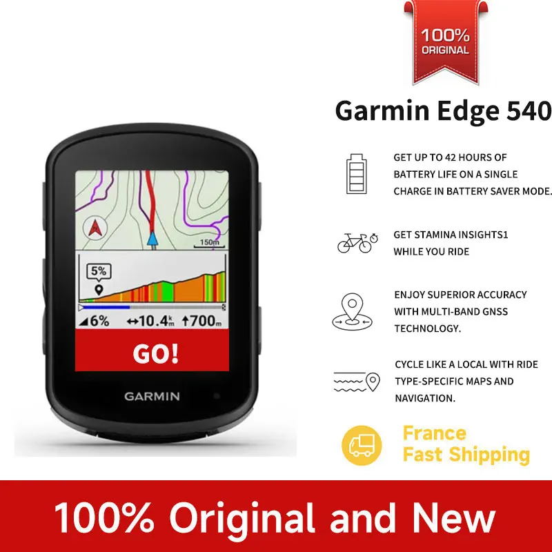 Garmin edge 540 Cycling Computer Outdoor Map Navigation Mountain Road Bike Odometer Waterproof Cycling Holiday Gift