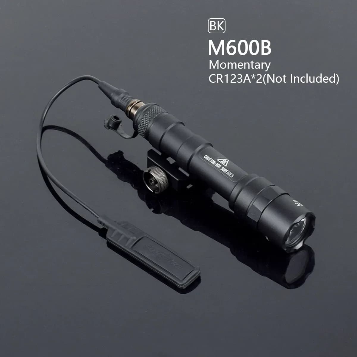 Tactical Surefir M600 M300 Airsoft Powerful Flashlight Dual Pressure Switch AR15 20mm Rail Hunting LED White Lamp Scout Lights