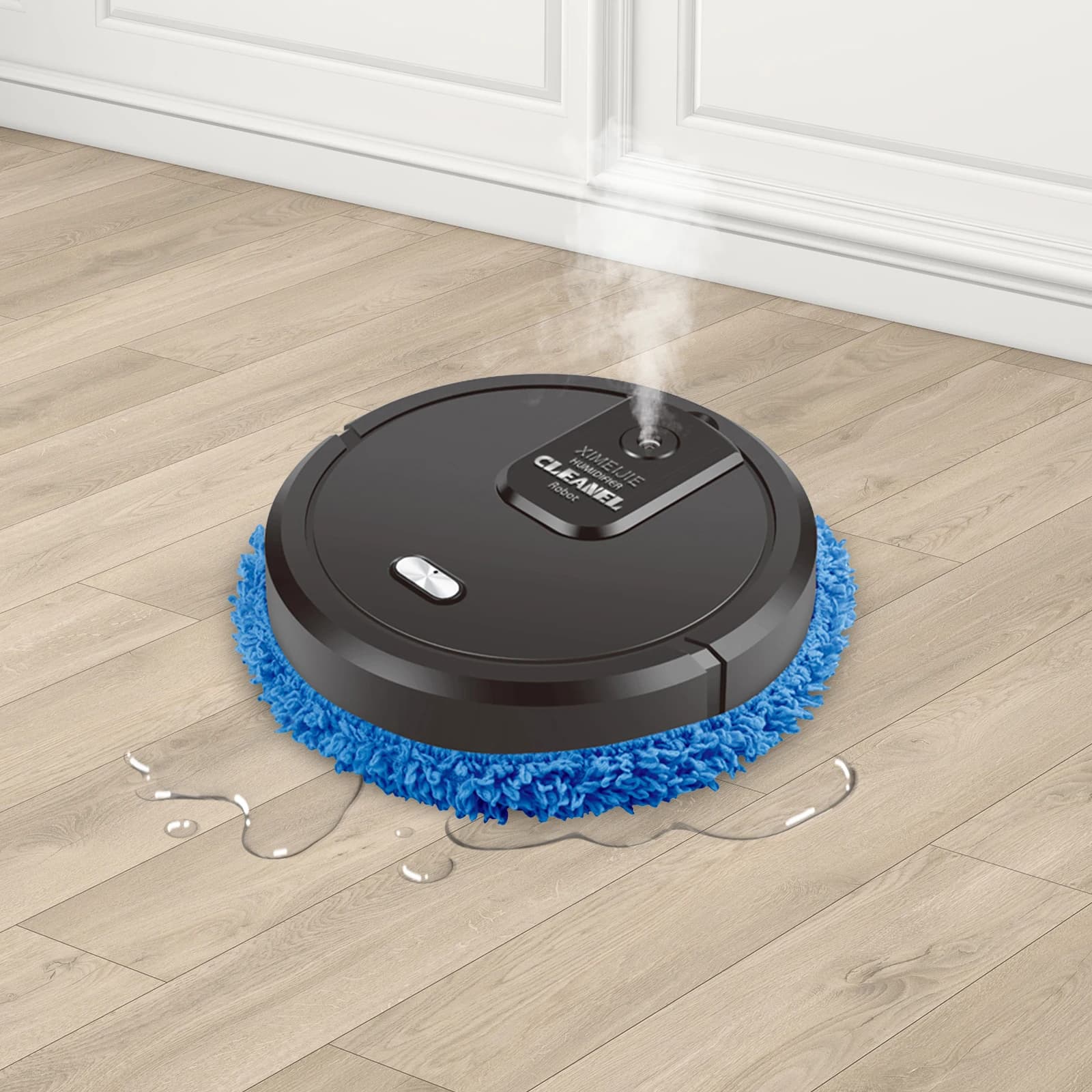 Bymaocar Robot Cleaner Sweep And Wet Mopping Floors Smart Sweeping Cleaning Robot for Home Living Room Bedroom Kitchen