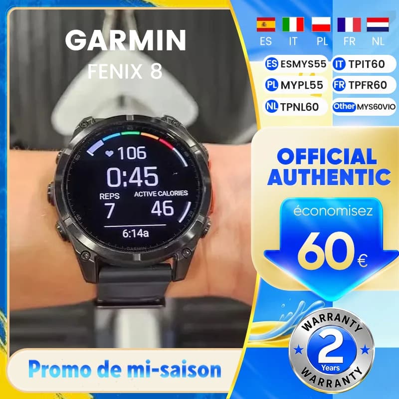 Garmin fenix ​​8 Smartwatch Genuine New