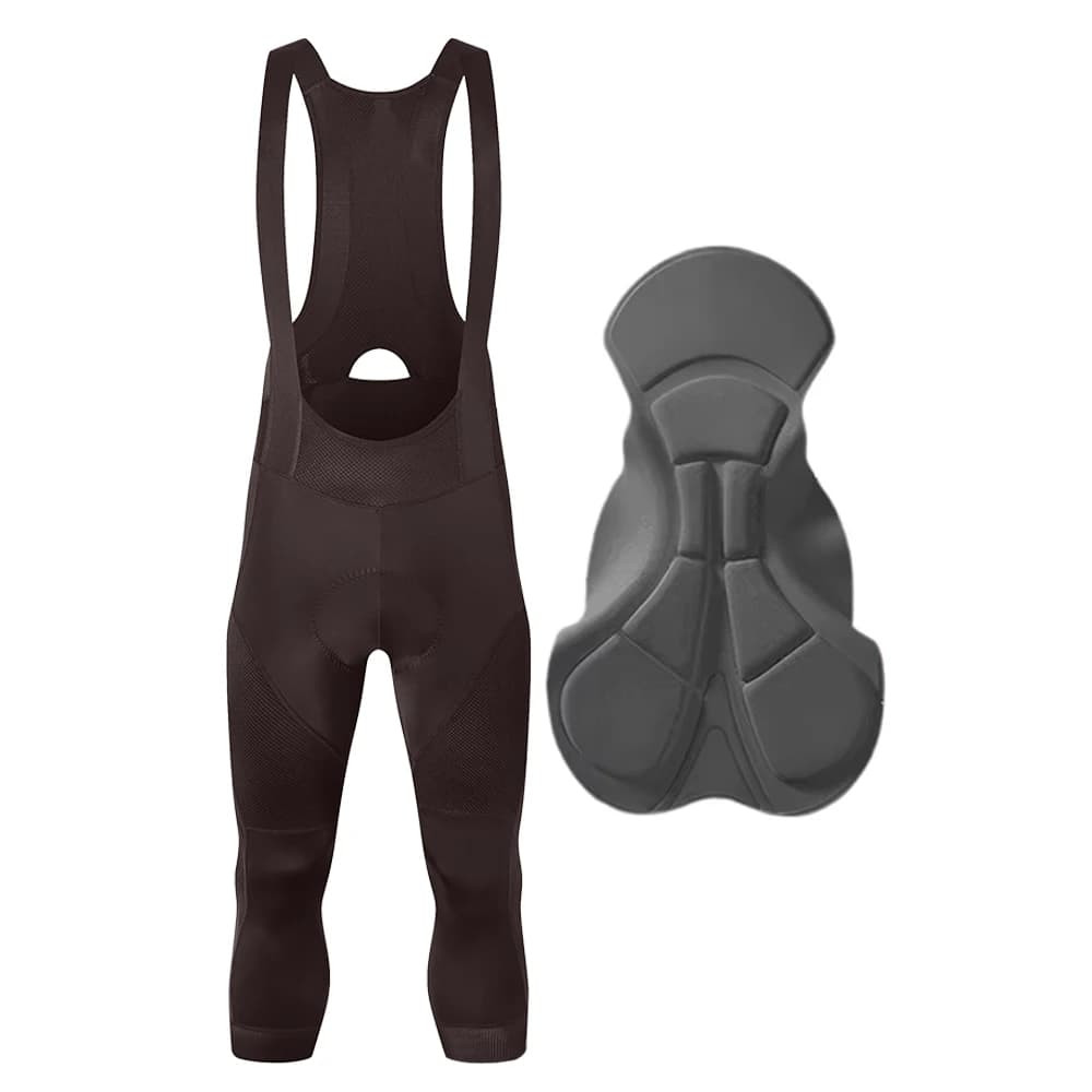 Ykywbike 3/4 Cycling Bib Shorts Men 6 Hours Ride Padded Shorts Pro Road Bicycle Tights Pants Mtb Bib Bike Short
