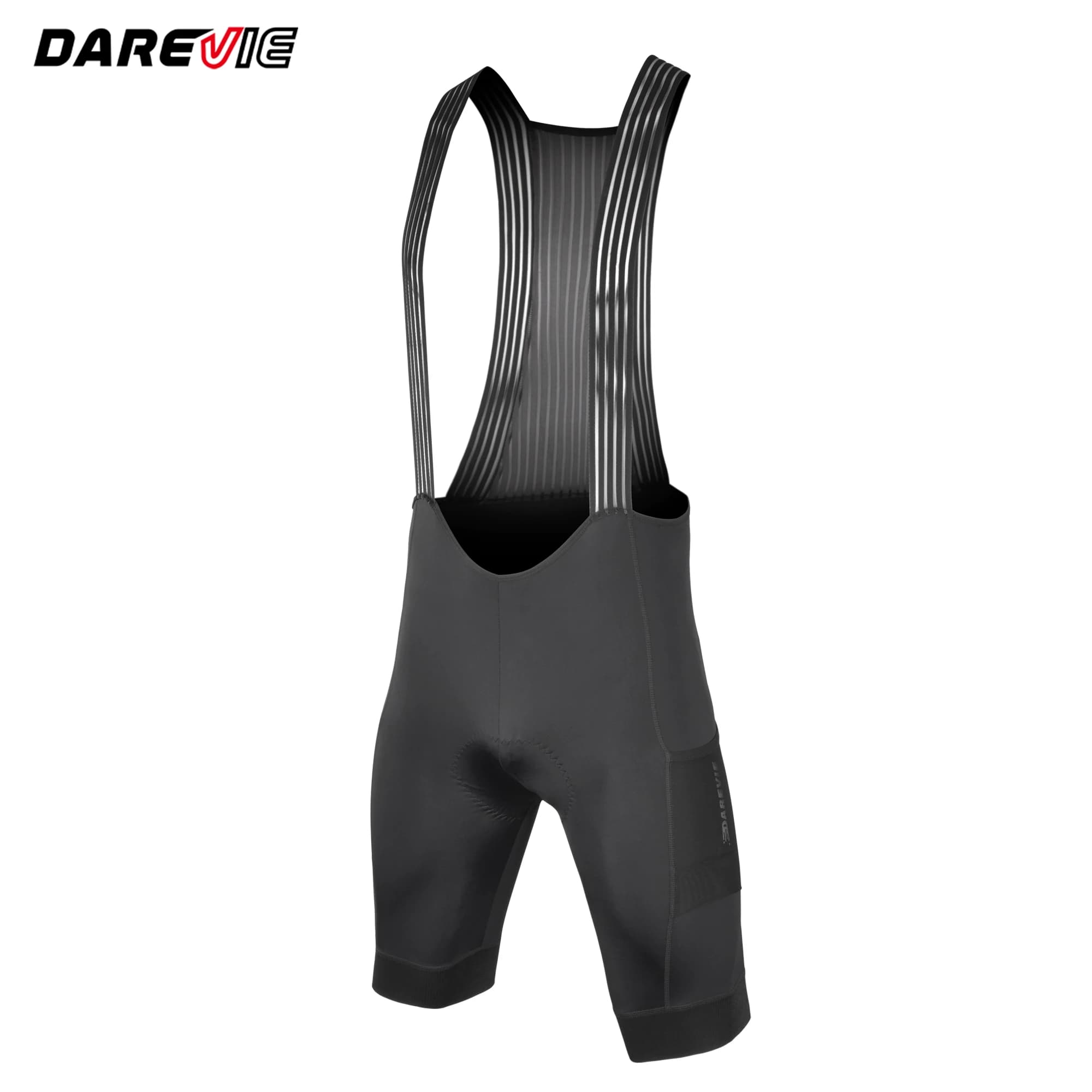 DAREVIE Cycling Bib Shorts Man with Pockets 2025 Men's Cycling Shorts 5CM Leg Gipper Pro Team Men's Cycling Clothing