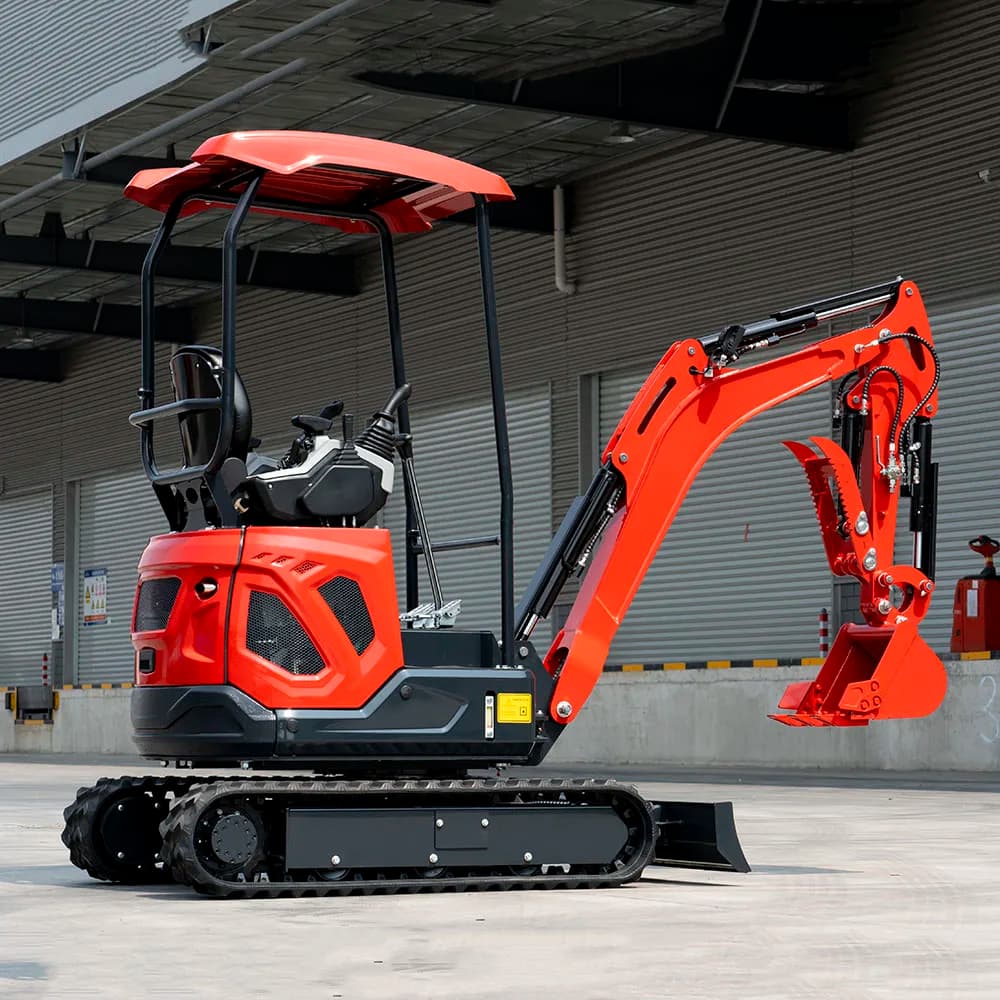 Customized China 1.8 Ton Mini Excavator Wholesale New Multifunctional Excavator with Kubota Stamped Shell