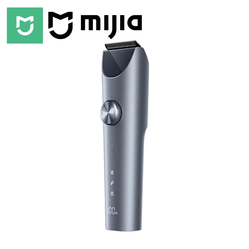 XIAOMI MIJIA Hair Clipper 2 Cutting Machine Trimmer Professional Clippers Titanium Alloy Blade Rechargeable Barber Shaver Cutter