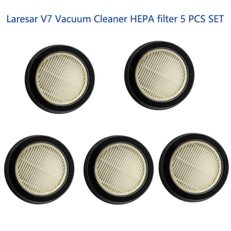 Laresar V7 Vacuum Cleaner HEPA filter 5 pcs set Laresar Accessories For Laresar V7 Original