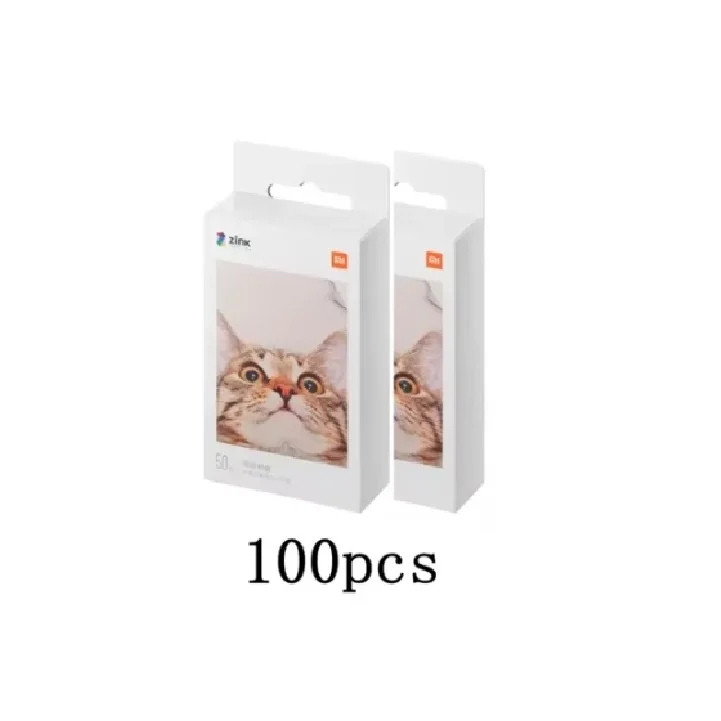 XIAOMI AR Printer 300dpi Portable Photo Mini Pocket With DIY Share Picture Printer，case or Photo Paper，Work With Mihome APP