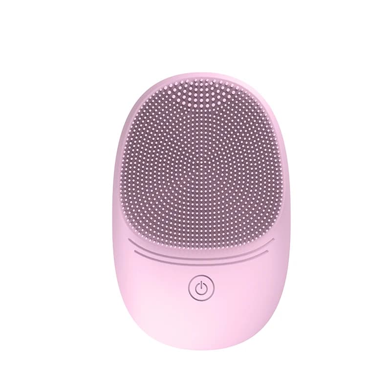Soft silicone electric facial cleanser, cleansing brush, sonic vibration cleansing brush, deep cleaning