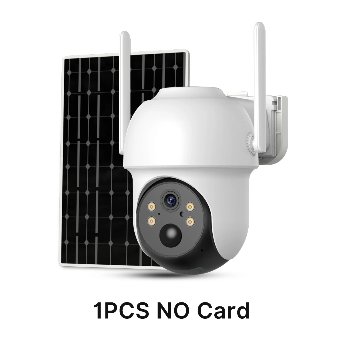 1/2PCS iCsee Solar IP Camera WiFi Outdoor Wireless Battery Surveillance PTZ Camera PIR Detection Night Vision Real-Time Alert