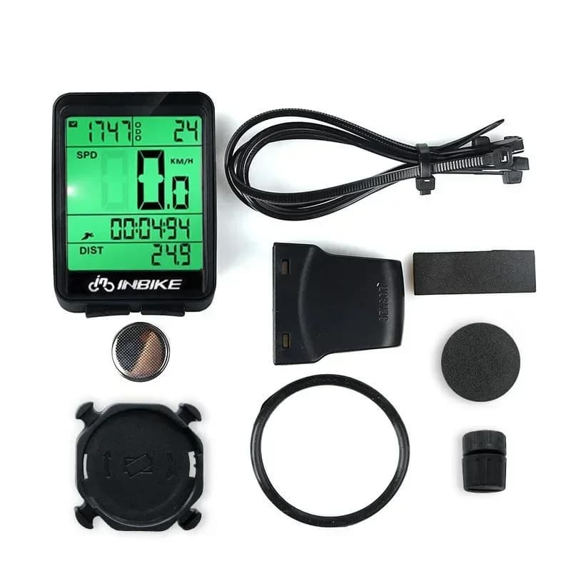 2.1inch Bike Wireless Computer Rainproof Multifunction Riding Bicycle Odometer Cycling Speedometer Stopwatch Backlight