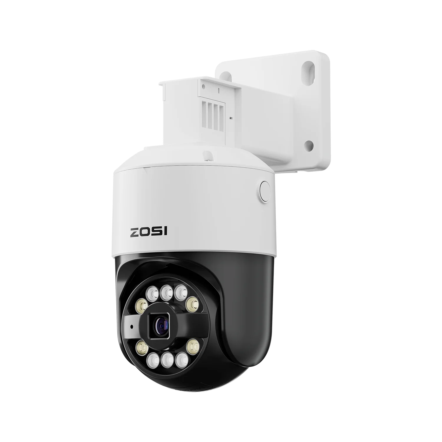 ZOSI 5MP PoE Security Camera PTZ Outdoor Audio AI Face Vehicle Detect Starlight Night Vision CCTV Video Surveillance IP Cam C296